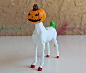 Custom Kürbiskopf Pferd - Breyer Halloween Stablemates American Saddlebred - Bild 1 von 24