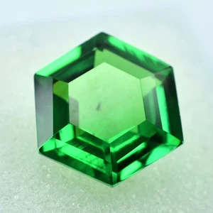 10.10 Ct Natural Tsavorite Garnet Fancy Cut Green Certified Loose Gemstones - Picture 1 of 4