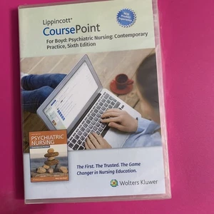 Lippincott CoursePoint+ Enhanced for Boyd's Psychiatric Nursing Mental Health - Foto 1 di 8