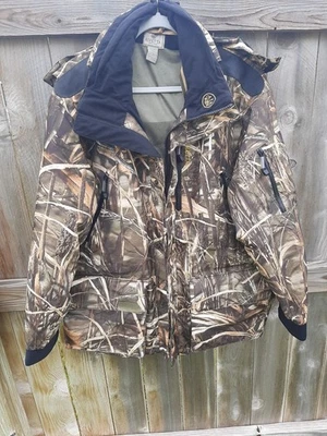 Baberos y chaqueta Beretta caza Gore-tex, talla XL. Con guantes. SET Foto 1 de 4