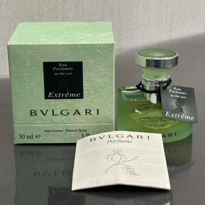 BVLGARI Eau Parfumee au The Vert Extreme 30 ml 1 fl oz de colección EDT spray con caja JP Foto 1 de 4