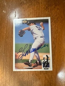 Jeff Reardon NY Yankees Autographed 1994 Upper Deck Collectors choice #592 - Picture 1 of 5