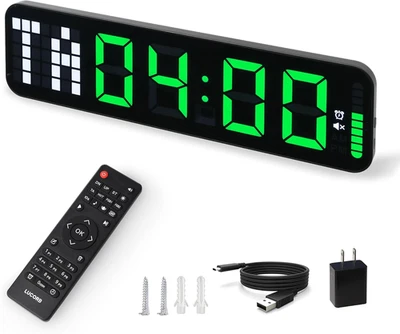 Gym Timer 15" große Wanduhren für Home Gym, Intervall Training Countdown Uhr  - Bild 1 von 4