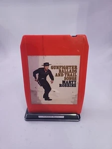 Marty Robbins Gunfighter Ballads & Trail Songs 8-Track Tape 18-10-0116 Untested - Imagen 1 de 6
