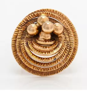 Vintage Eli Elis Kauppi, ein 14K Goldring. Kupittaan Kulta - Bild 1 von 5