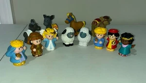 Fisher Price Little People Christmas Nativity Lot Of 12 Toy Figures - Picture 1 of 10