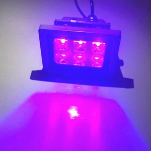 60W Light Effect 395nm 365nm 6LED UV Lamp UV Resin Curing Inks Nail Dryer Lamp - Picture 1 of 14