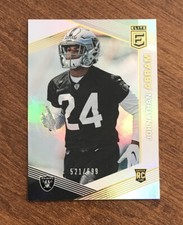 Johnathan Abram 2019 Elite Base Rookie #185 Las Vegas Raiders 521/699 RC