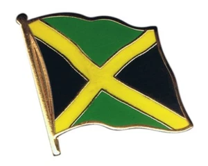 Jamaika Flaggen Pin Fahnen Pins Fahnenpin Flaggenpin Anstecker - Picture 1 of 1