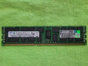 HP Samsung 8GB (1 x 8GB) PC3-10600R Server Memory 500205-171 Reg ECC - Picture 1 of 16