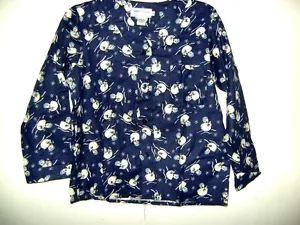 Neu BEES & EYES BAUMWOLLE FLANELL PYJAMA SET SKI SCHNEEMANN PRINT M oder L - Bild 1 von 6