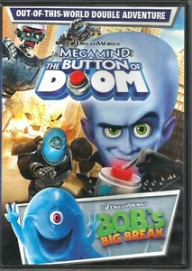 Megamind: The Button of Doom / B.O.B.'s Big Break DVD 2012 Will Ferrell NR WS - Picture 1 of 3
