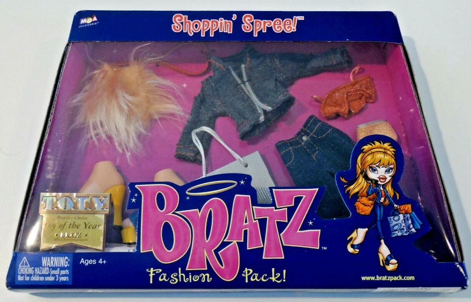 Bratz Girlz Girl Doll Fashion Pack Shoppin' Spree Outfit