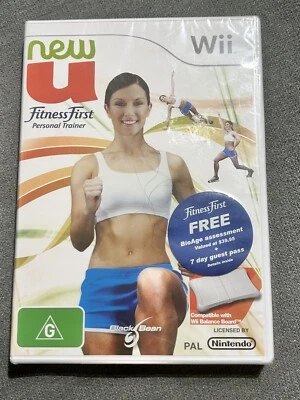 Nintendo Wii New U Fitness First Personal Trainer Brand NEW Sealed PAL - Image 1 of 2