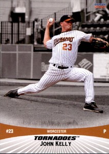 2010 Worcester Tornadoes Choice #14 John Kelly Leominster Massachusetts MA Card