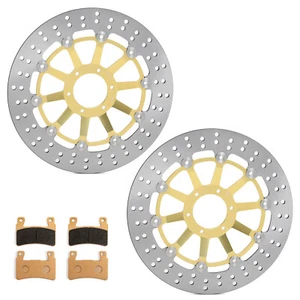 Für Honda CBR600F CBR600F4 CBR 600 F F4 1999-2000 Bremsscheiben Rotoren Beläge vorne - Bild 1 von 10