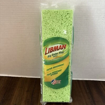 Genuine LIBMAN BIG GATOR MOP REFILL Sponge 03961 - Image 1 of 4