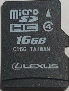 8627178012 OEM LEXUS NAVIGATION NAVIGATION SD CARD MAPS # 86271-78012 1121 - Picture 1 of 2