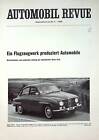 223540) Saab Modellprogramm - Automobil Revue - Sonderdruck 03/1966