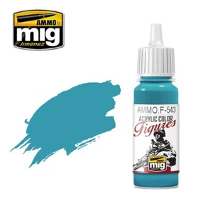 MUNICIÓN - FIGURAS PINTURAS Verde Azul - Cepillos y aerógrafo 17ml AMMOF543 - Imagen 1 de 1