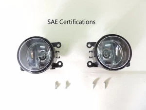 05 - 14 SAE Certifications Driver Passenger Sides Fog Light Lamps + H11 Bulb NEW - Bild 1 von 4