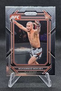 2023 Panini Prizm UFC Muhammad Mokaev RC Base Rookie Card #124 Flyweight - Picture 1 of 2