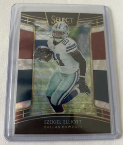 Ezekiel Elliott Panini Select 86/199 2018 rojo blanco azul Prizm - Imagen 1 de 2
