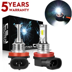 For Tahoe 2007 2008 2009-2014 2X H11 White 3570 LED Headlight Bulbs Low Beam Kit - Picture 1 of 17