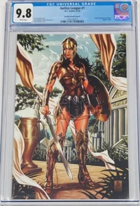 DC Comics Liga de la Justicia #1 Mark Brooks Mujer Maravilla Variante Virgen CGC 9.8 - Imagen 1 de 2
