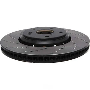 Disc Brake Rotor-Sport Cross-Drilled Stoptech 128.40094R - Picture 1 of 3