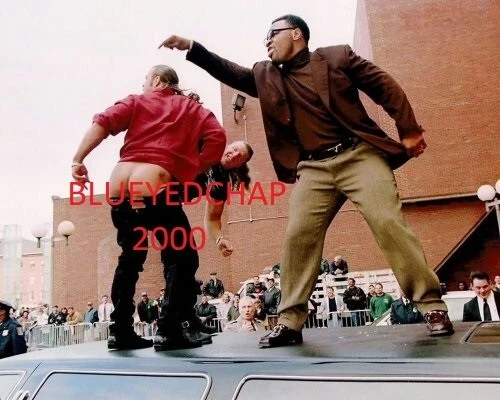 FOTO DE LUCHA LIBRE SHAWN MICHAELS & MIKE TYSON WRESTLER 8 X 10 WWE Foto 1 de 1