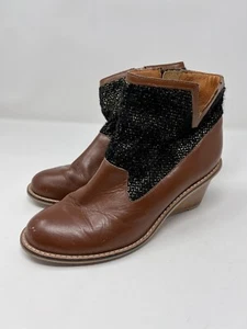Anthropologie Schouler & Sons Leather Ankle Boots Women’s Sz 8 - Picture 1 of 10