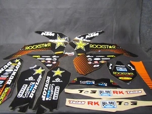 KTM SX/SXF 2013-2015 J-STAR TEAM GRAPHICS CLE007 - Imagen 1 de 3