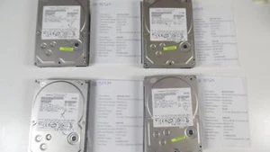 Lot of 4 750GB Hitachi Ultrastar 750GB 7200RPM 3.5 HUA721075KLA330 - Picture 1 of 3