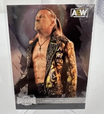 2022 Upper Deck Skybox Metal Universe AEW Chris Jericho #18 - Image 1 of 4