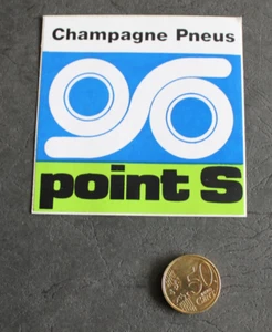 Autocollant / Sticker - POINT S - Champagne Pneus - Picture 1 of 2