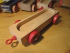 #10# Holzspielzeug - Bahn-Anhänger
