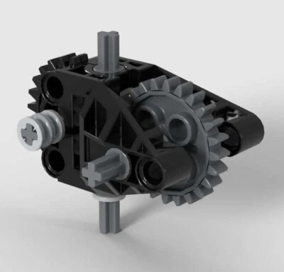 LEGO CAJA DE CAMBIOS coleccionable (técnica, engranaje, gusano, velocidad, reductor, camión, grúa, cabrestante) Foto 1 de 4