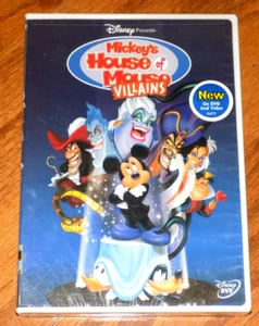 MICKEY'S HOUSE OF MOUSE VILLAINS Walt Disney Villiain Animated DVD SEALED NEW - Picture 1 of 2