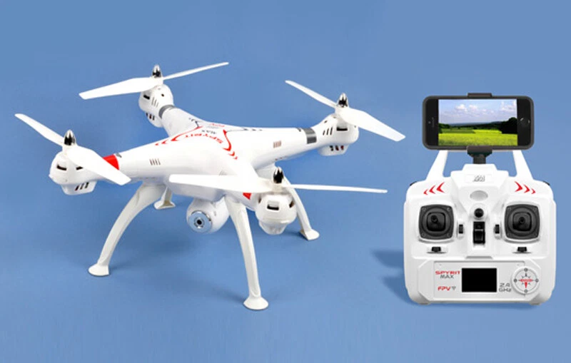 SPYRIT MAX FPV Kamera WiFi RTF 2,4 GHz Komplett Set Quadcopter Copter UFO  - Bild 1 von 1