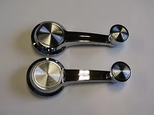 65 66 Buick GS Cutlass Grand Prix window handles cranks 1965 1966 - Foto 1 di 1