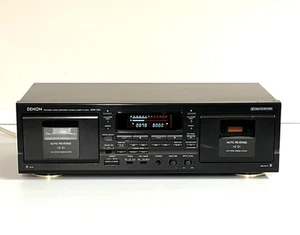 Denon DRW-580 Estéreo Cassette Deck Hi-Fi Reproductor de Cinta Separado Grabadora REVISADO - Imagen 1 de 12