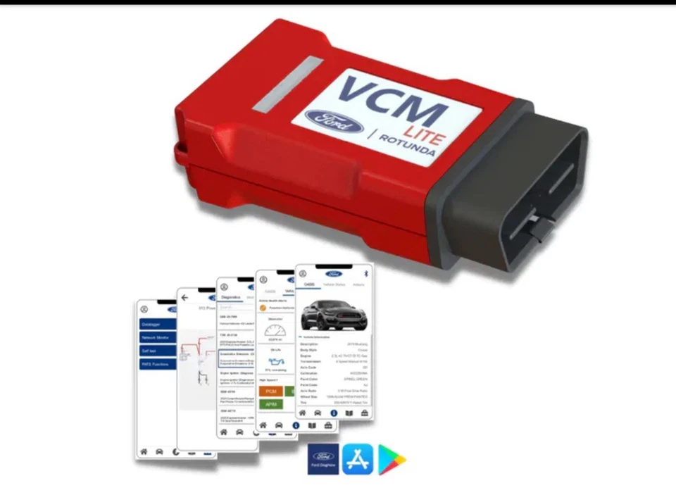 Herramienta de diagnóstico Ford Rotunda VCM Lite - Módulo de interfaz de vehículo OEM - 164-R9874 Foto 1 de 1