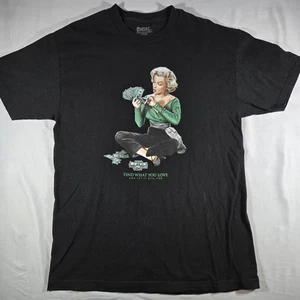 MARILYN MONROE DGK Trova ciò che ami maglietta grafica uomo GRANDE L 100% cotone - Foto 1 di 6