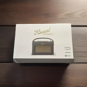 Roberts Revival iSTREAM 3L Internet/BT/DAB+ Radio - Charcoal Grey - Picture 1 of 5