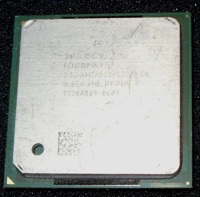 PROCESADOR INTEL PENTIUM 4 2,53 GHz, BUS 533 MHz, SL6EV, SOCKET 478, VENDEDOR DE EE. UU. Foto 1 de 2