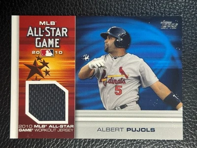 2010 Topps MLB All-Star Stitches Albert Pujols Jersey  - Image 1 of 2