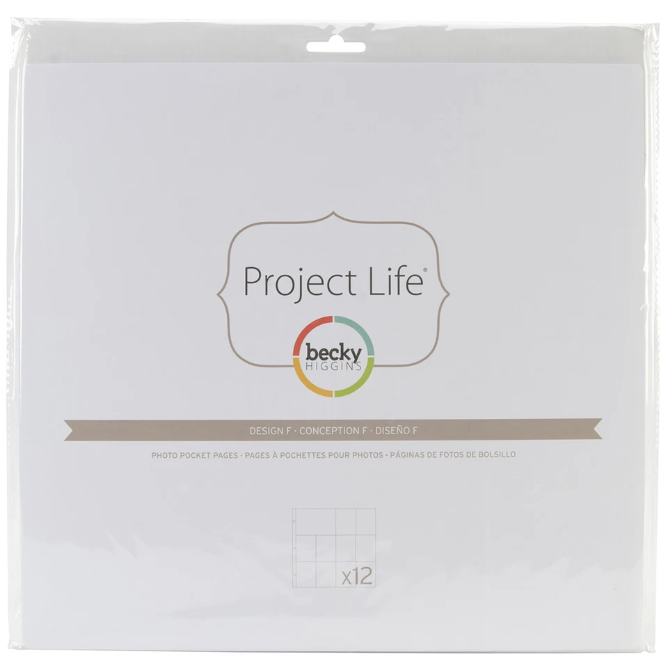 Project Life Photo Pocket Pages 12/Pkg-Design F - Image 1 of 1