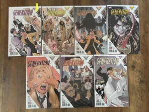 Generación X #1–7 (2017, Marvel) – Completo Vol. 2 carreras - casi nuevo  - Imagen 1 de 1