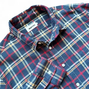 Taylor Stitch "The California" Hemd Gr. XL Astoria kariert Bio Baumwolle Flanell - Bild 1 von 18